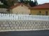 Planche pour clôture PVC blanc L 2,40 m - 100 x 30 mm - MOREY