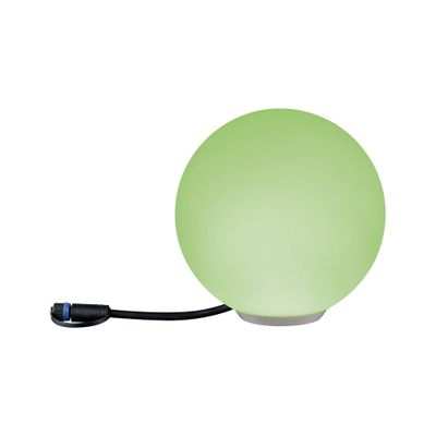 Boule lumineuse extérieur LED Ø20cm compatible Zigbee Plug & Shine IP65 180 lumens RGBW - PAULMANN