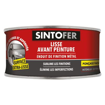 Mastic Enduit Finition Métal 250 gr SINTOFER