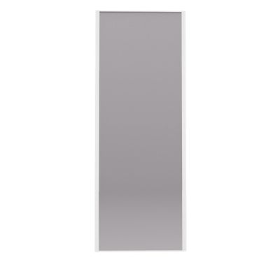 Porte de placard Miroir Profil blanc H 248,5 x L 92,2 cm YNGENIO