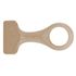 Support à oeil en bois diam 28 mm Finition Bois naturel par 2 - MOBOIS