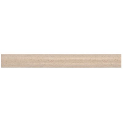 Tringle à rideaux en bois 2.50 m diam 28 mm Finition Chêne clair - MOBOIS