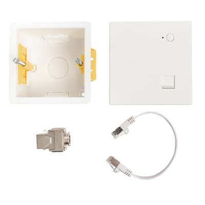 Borne ou répéteur WiFi encastrable avec prise RJ45 gigabit - Start WiFi BATLIEC
