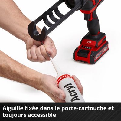Pistolet mastic TE SG 18/10 li-solo Power X-Change EINHELL