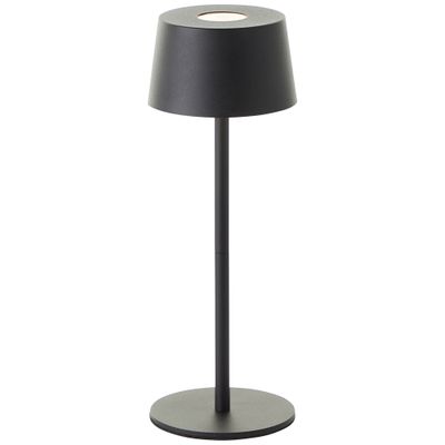Lampe à poser extérieur rechargeable LED noir JONA- BRILLIANT