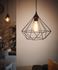 Suspension métal noir E27 60W Ø35,5 cmTARBES - EGLO