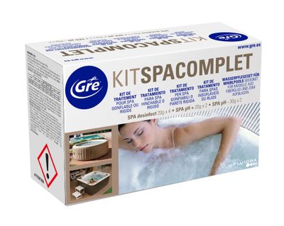 Kit entretien complet spa gonflable et rigide - traitement 5 actions POOL EXPERT