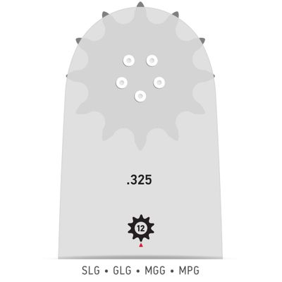 Guide de tronçonneuse 45 cm .325" 0,058" OREGON
