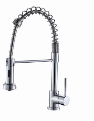Robinet de cuisine avec douchette Chrome Plimo - ESSEBAGNO