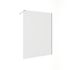 Paroi de douche à l'italienne 140x200 cm profilé chrome verre transparent 8 mm Signature - OCEA