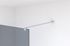 Barre de fixation murale 120 cm horizontale chromée pour paroi de douche - OCEA