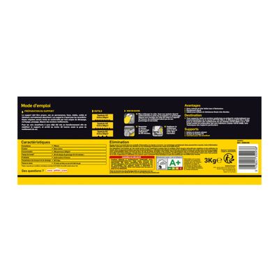 Colle pour moquette et PVC 3 kg - PATTEX
