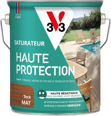 Saturateur Haute Protection teck 2,5 L  - V33