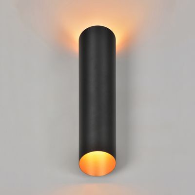 Applique murale E27 2X15W noir et or Keta - COREP
