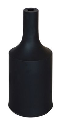 Douille électrique E27 silicone noir - TIBELEC
