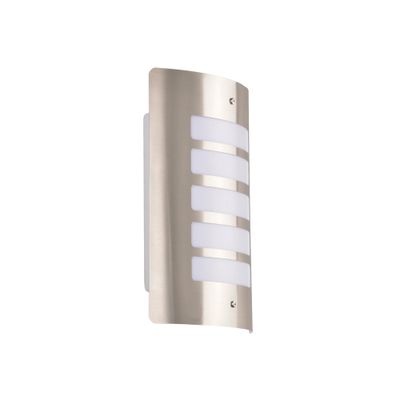 Applique extérieur E27 Harbour nickel brossé IP44 20W - COREP