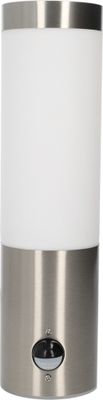 Applique extérieur E27 détecteur de mouvements Arles 2 acier IP44 40W - ARLUX