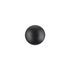 Bouton de meuble rond noir mat diamètre 25 mm REI
