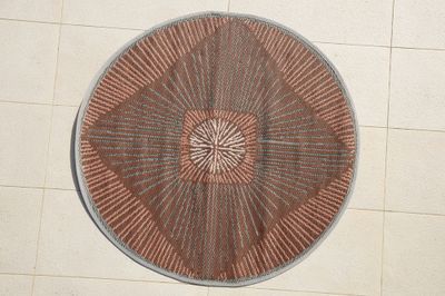 Tapis rond 150 cm Cali terra JARDILINE