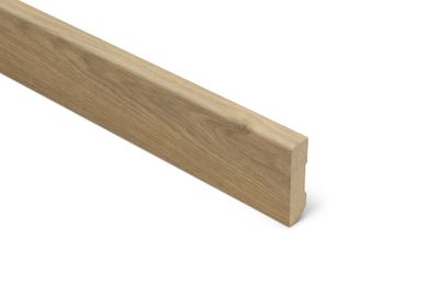 Plinthe sol stratifié décor bois miel DOURO 14x60x2400 mm LAMETT