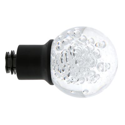 Embout déco hélium à visser en métal diam 20 mm Finition Noir mat - MOBOIS