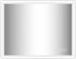 Miroir lumineux 75 x 90 cm Swann White MP GLASS