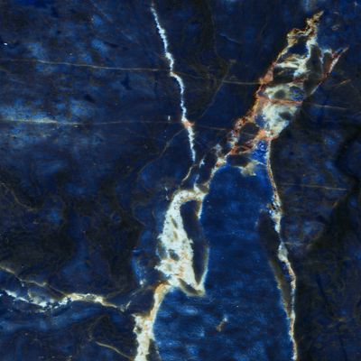 Lambris PVC Element 3D Marbre Bleu brillant - 8 x 375 x 2600 mm - GROSFILLEX