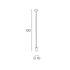 Suspension bois blanc E27 60W FAGO - COREP