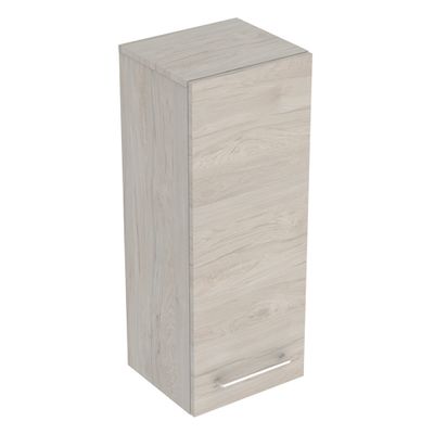 Colonne de salle de bains Selva L33 x H85 x P30 cm panneau de particules chêne - GEBERIT