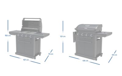 Barbecue à gaz ONYX 4 S - CAMPINGAZ