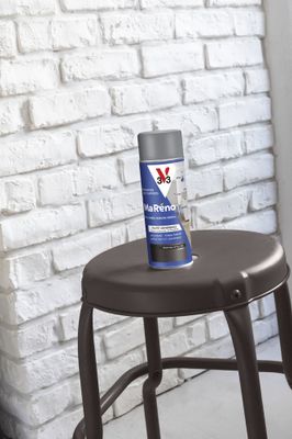 Peinture de rénovation multi- V33supports MaRéno fonte finition métallisée 400 mL - V33