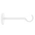 Support ouvert en métal de 120 mm diam 28 mm Finition Blanc brillant par 2 - MOBOIS