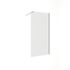 Paroi de douche à l'italienne 90x200 cm profilé chrome verre transparent 8 mm Signature - OCEA