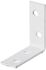 Equerres blanches chaise 40 x 40 x 15 mm par 12