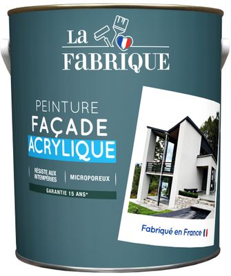 Peinture façade acrylique ton pierre 2,5 L - LA FABRIQUE