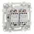 Double interrupteur va-et-vient ou poussoir Odace 2025 blanc - SCHNEIDER ELECTRIC