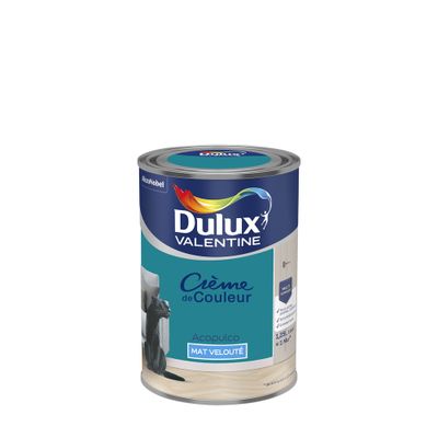 Peinture Crème de Couleur Acapulco mat 1,25 l - DULUX VALENTINE