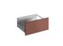Façade tiroir pour meuble de cuisine Lotus Terracotta 27,6 x 60 cm OFITRES