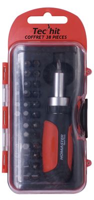 Coffret de vissage 38 pièces - JP OUTILLAGE
