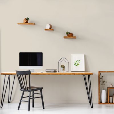 Peinture murs, boiseries et radiateurs beige glaise velours 2,5 L - RIPOLIN