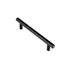 Poignée de meuble cylindrique inox noir mat entraxe 128 mm par 4 REI