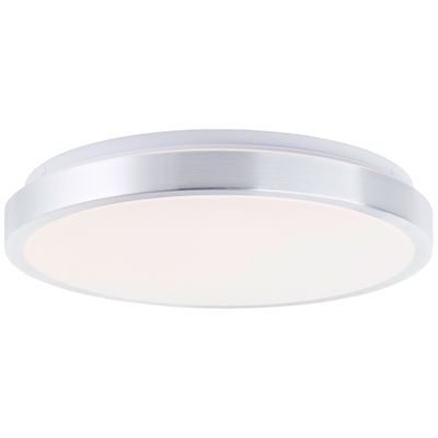Plafonnier LED intégrée Livius rond blanc Ø33cm 2400 lumens BRELIGHT