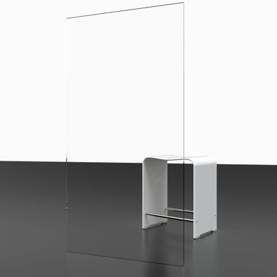 Porte de douche pivotante 160x192 cm profilé chrome verre transparent 5 mm New Style - SCHULTE