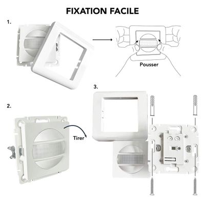 Interrupteur automatique à détecteur de mouvement - TIBELEC