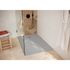 Receveur de douche 80x160 cm résine gris mat Econova - DURAVIT
