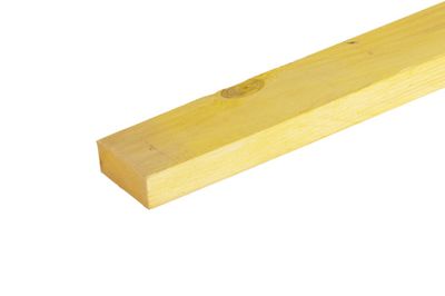 Lambourde sapin/épicéa brut traitée classe 2 - 38 x 63 x 2500 mm - HENRY TIMBER
