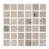 Mosaïque mur et sol intérieur/extérieur beige Cappadoce Classic 2,3x2,3 cm DISTRIMAT SUD