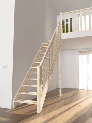 Marches pour escalier en kit modèle Jura par 14 SOGEM