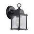 Applique extérieur E27 Palerme noir IP44 60W - COREP