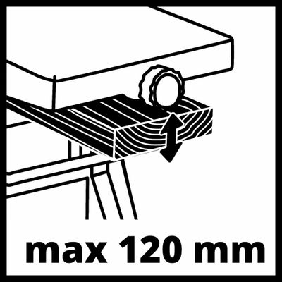 Raboteuse dégauchisseuse TC-SP 204/1 1500 W - EINHELL